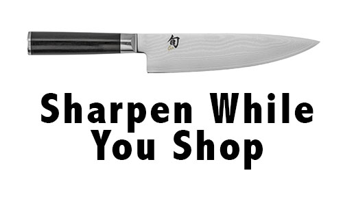 Sharpen While You Shop